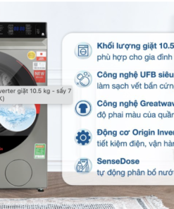 Máy giặt sấy Toshiba Inverter TWD BM115GF4V(SK)